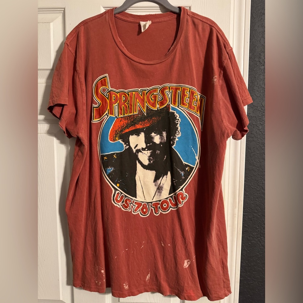 Bruce Springsteen vintage inspired shirt by Madeworn.